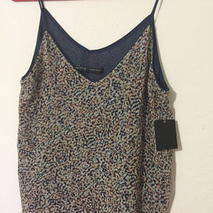 Zara V-Neck Tank Top Blouse - NWT